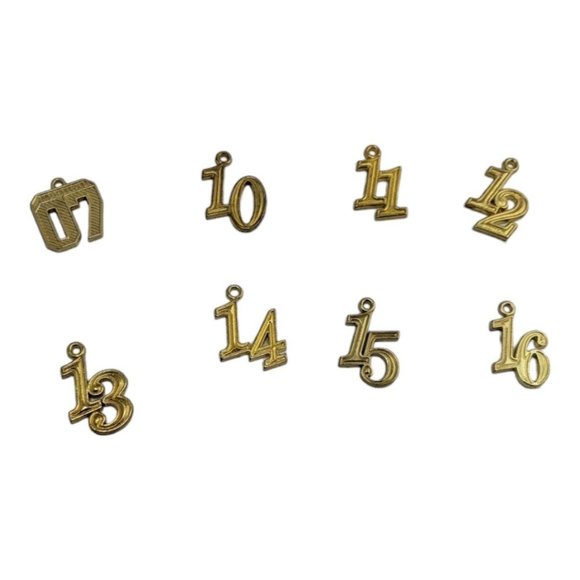 2012 Graduation Tassel Pendant Golden Charm 2012 Jostens Grad, Celebration, Goal - Picture 3 of 16